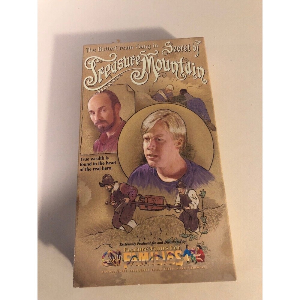 Secret of Treasure Mountain VHS 1993
